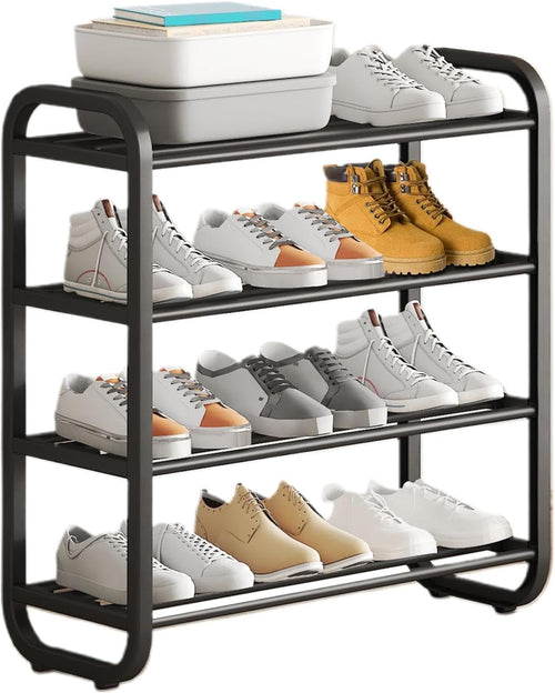 Estanteria de almacenamiento de zapatos de 4 niveles